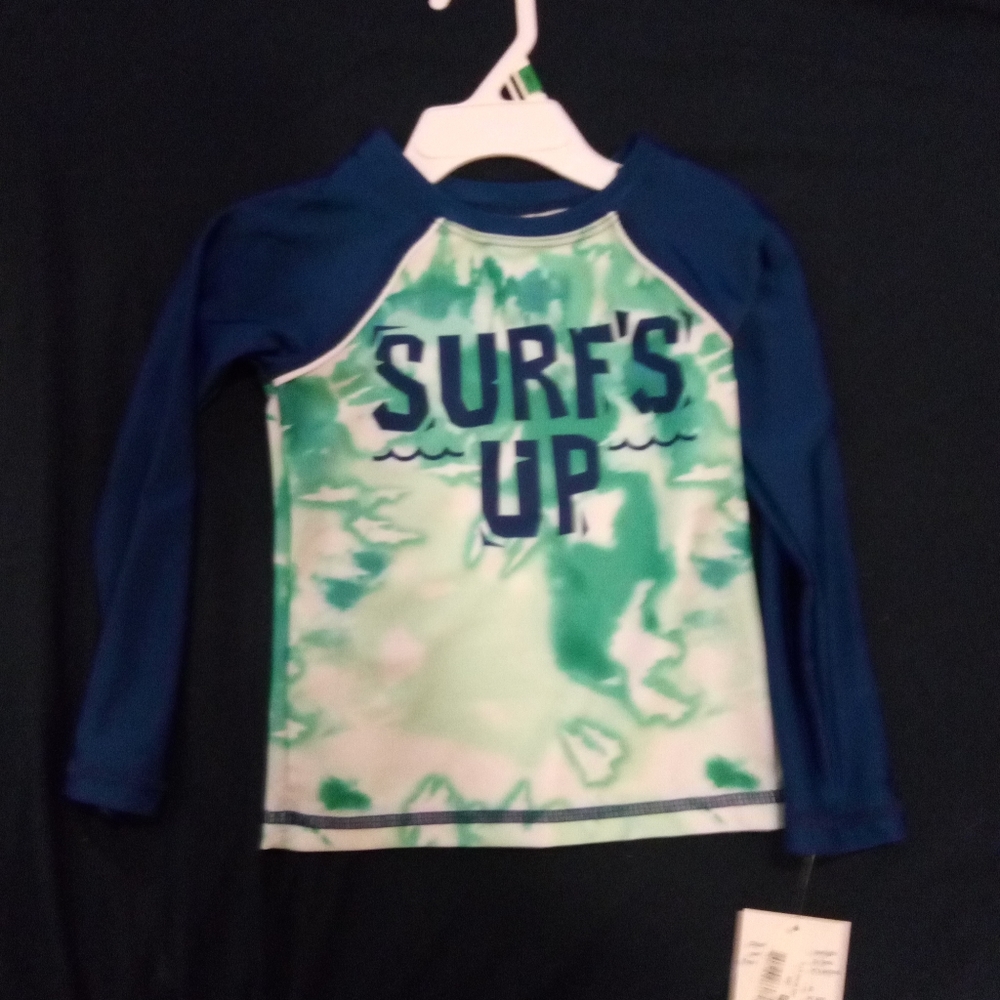 589) boy toddler shirt. NWT. Wave Zone